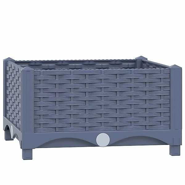 vidaXL Hochbeet 40x40x23 cm Polypropylen 643917 günstig online kaufen