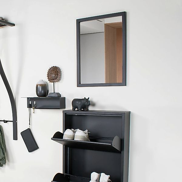 Spinder Design Wandspiegel "SENZA", Metall, Breite 40 cm, Horizontal und ve günstig online kaufen
