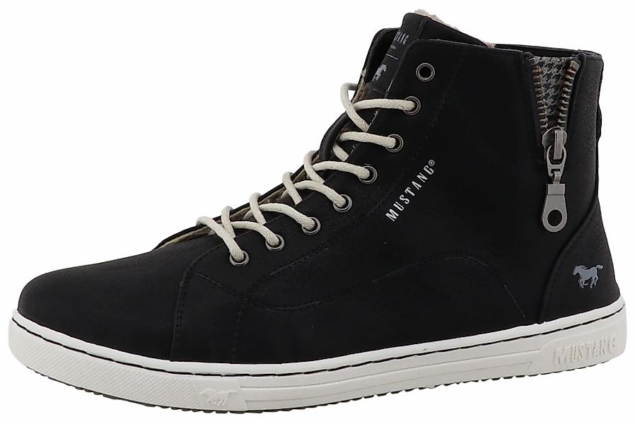 Mustang Shoes Winterstiefelette "Tuala" Schnürboots mit Reißverschluss günstig online kaufen