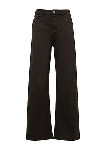 comma Chinos Hose Wide-Leg-Jeans im Relaxed Fit günstig online kaufen