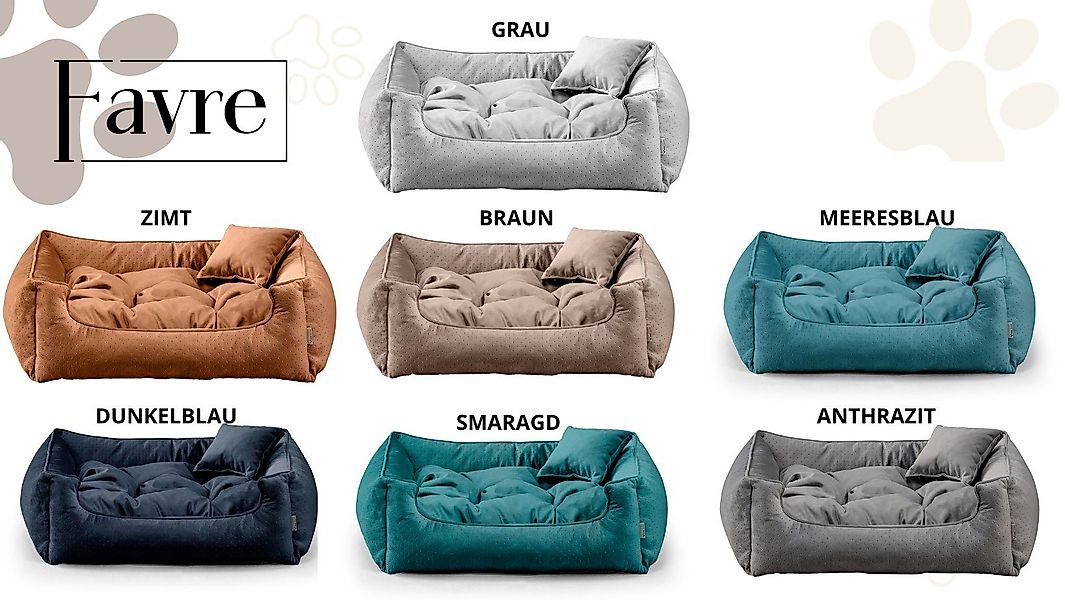 FAVRE Tierbett Relax Bless PARIS Hundebett, Katzenbett, Farb- und Größenwah günstig online kaufen