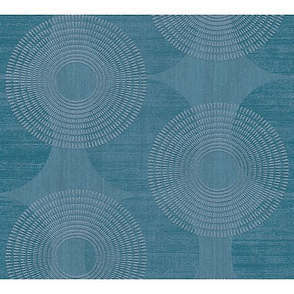 A.S. Création Tapete Punktmuster Grau und Weiß 53 cm x 10,05 m AS-378322 günstig online kaufen