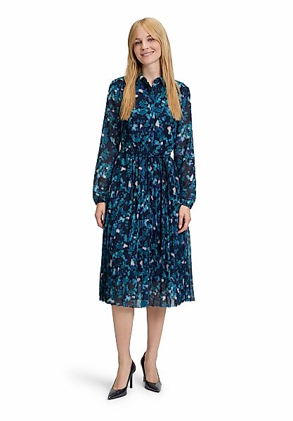 Betty&Co Midikleid "Betty & Co Damen Midikleid mit Plissee", Plissee günstig online kaufen