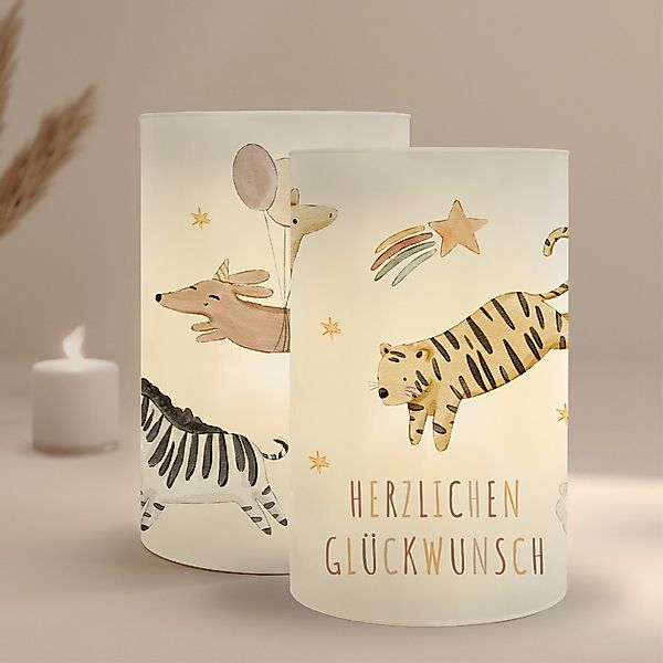 MeinBaby123® Papierdekoration 10 Kindergeburtstag Windlichthüllen, Teelicht günstig online kaufen