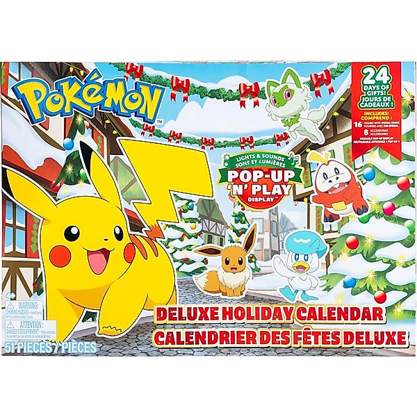 Jazwares Spielzeug-Adventskalender PKW3624 Pokemon Deluxe Adventskalender günstig online kaufen