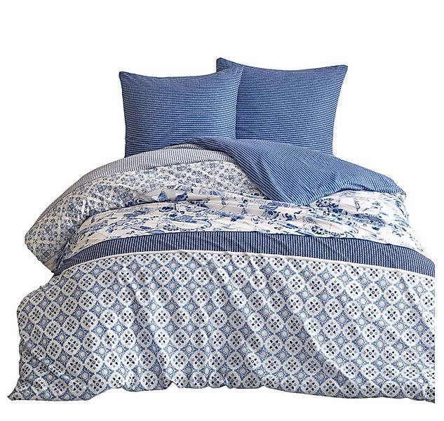 Leonado Vicenti Bettwäsche Baumwolle 100% fein gewebter Stoff, Renforce, 4 günstig online kaufen