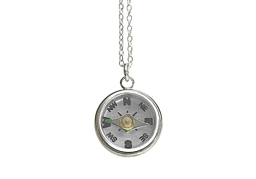 Villa Sorgenfrei Schmuckmanufaktur Kette mit Anhänger Kleine Kompasskette 9 günstig online kaufen