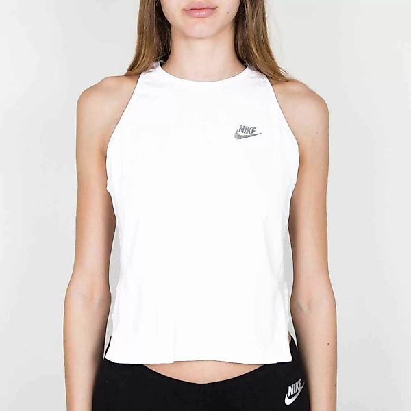 Nike Wmns Tank Crop Hologram - White / White L günstig online kaufen