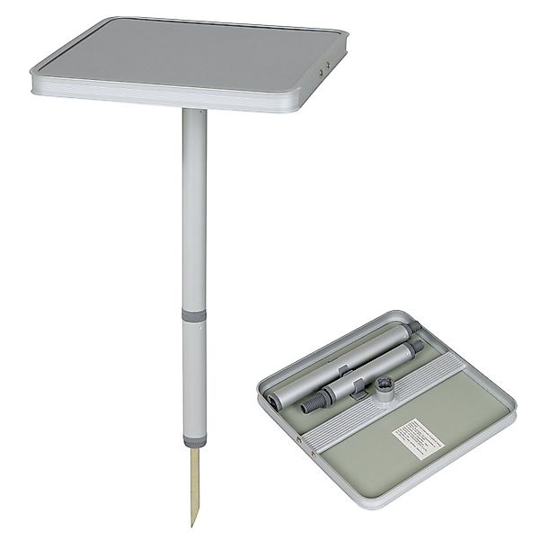 Bo-Camp Campingtisch Mini Campingtisch Alu Beistelltisch, günstig online kaufen