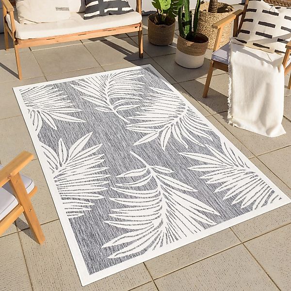 Carpet City Outdoorteppich "Outdoor 468" rechteckig 5 mm Höhe Läufer, UV-be günstig online kaufen