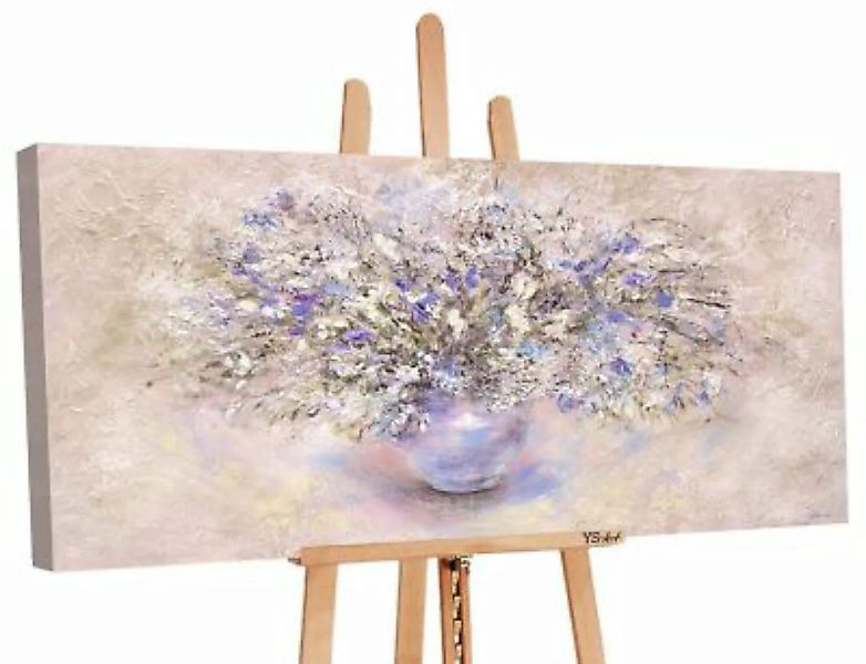 YS-Art™ Gemälde YS-Art „Stillleben“, schönes und modernes Blumengemälde auf günstig online kaufen