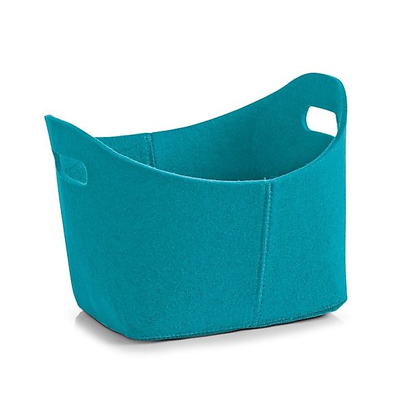 Zeller Present Aufbewahrungsbox Filzkorb Holzkorb (Stück, günstig online kaufen