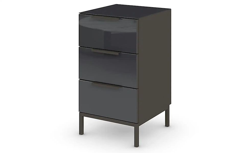 Nachttisch  Frome ¦ schwarz ¦ Maße (cm): B: 40 H: 72 Tische > Nachttische - günstig online kaufen