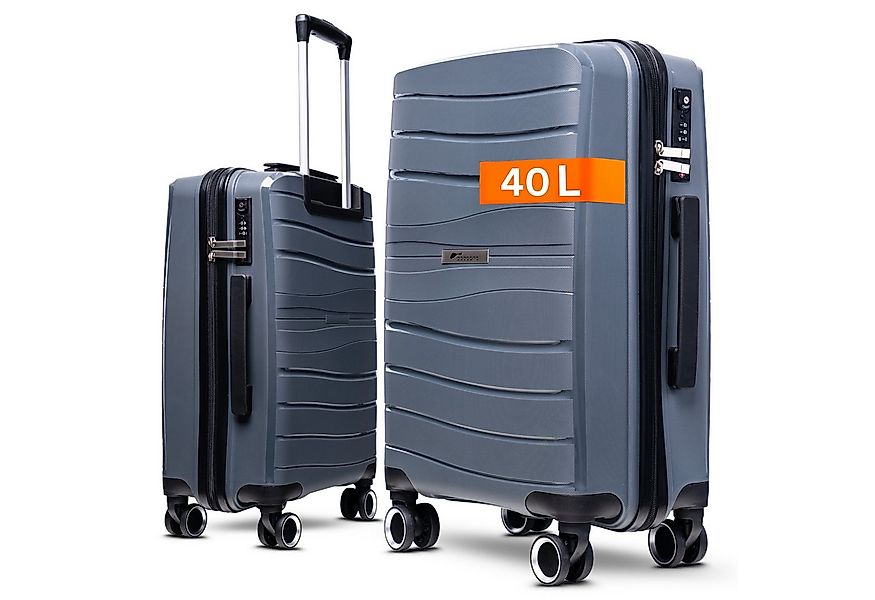 cocoono Hartschalen-Trolley LEON Hartschalenkoffer Trolley M/L/XL/3er Set, günstig online kaufen