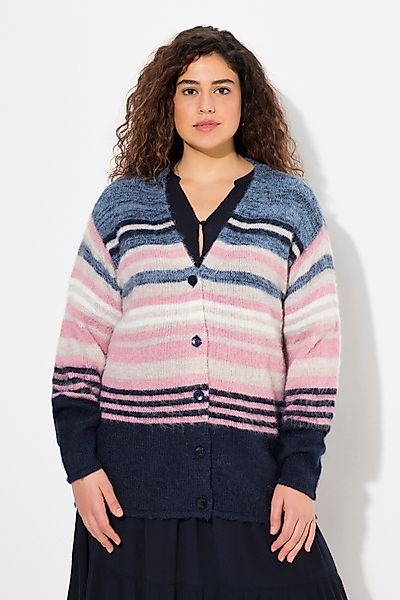 Ulla Popken Strickjacke Strickjacke offenes Modell günstig online kaufen
