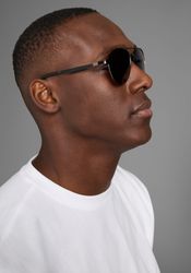 DELMAO Sonnenbrille im neuen Piloten-Look mit matt-grauem Rahmen - NEW günstig online kaufen