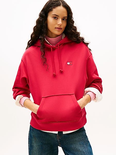 Tommy Jeans Hoodie "TJW BXY BADGE HOODIE EXT", mit Logo-Badge günstig online kaufen