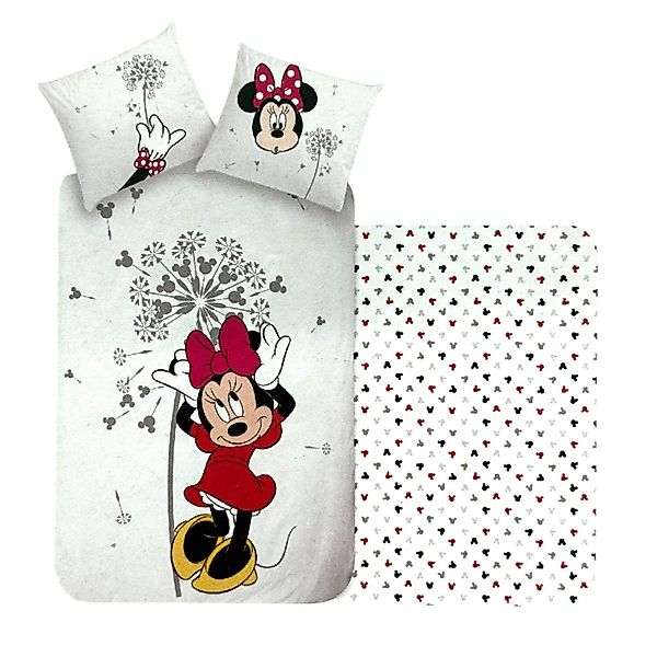 Disney Minnie Mouse Bettwäsche Wende-Bettwäsche Bettbezug günstig online kaufen