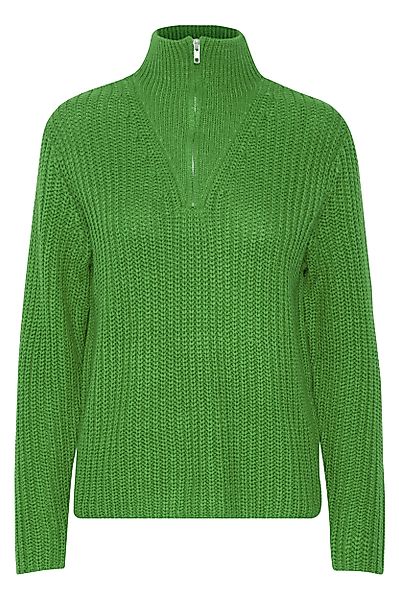 b.young Strickpullover Grobstrick Troyer mit Reißverschluss günstig online kaufen