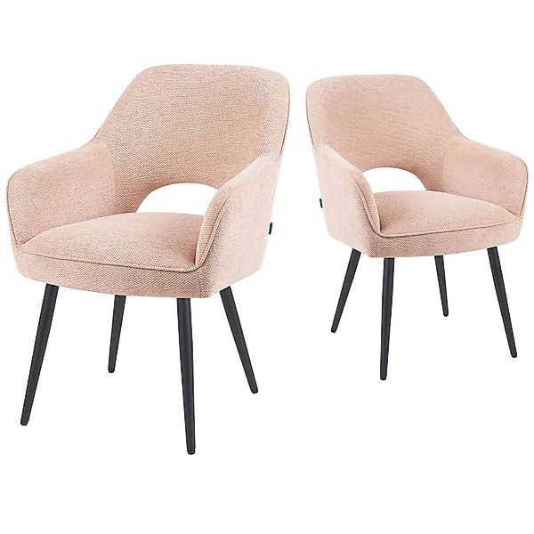 DUBI Möbel Polsterstuhl Mika-Nils 2er-Set, Federkern, günstig online kaufen