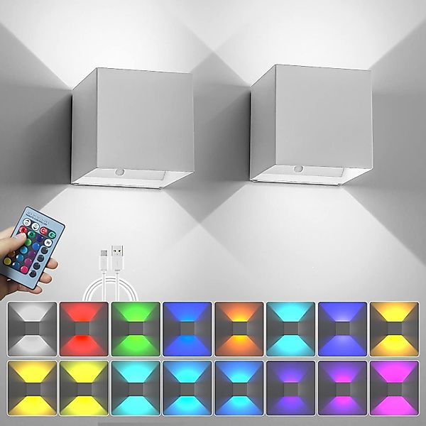 BlingBin LED Wandleuchte Akku Wandleuchte mit günstig online kaufen