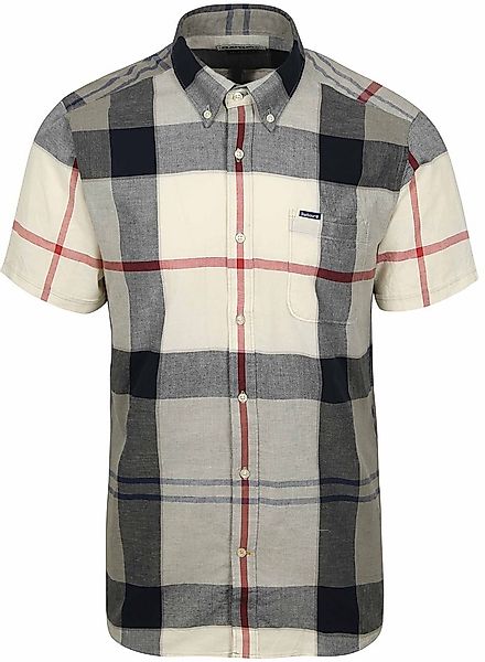 Barbour Shirt Doughill Bleache Pine Tartan - Größe XL günstig online kaufen