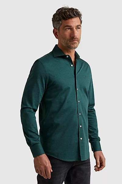 Vanguard Hemd Dunkelgrün Melange - Größe XXL günstig online kaufen