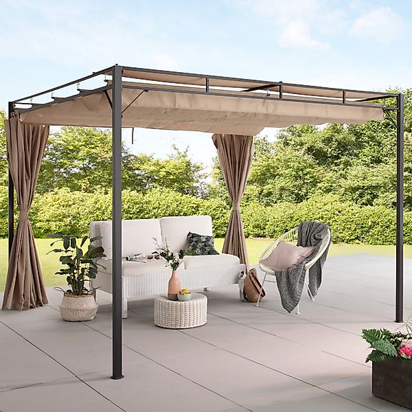 KONIFERA Pavillon Milos, mit 2 Seitenteilen, günstig online kaufen