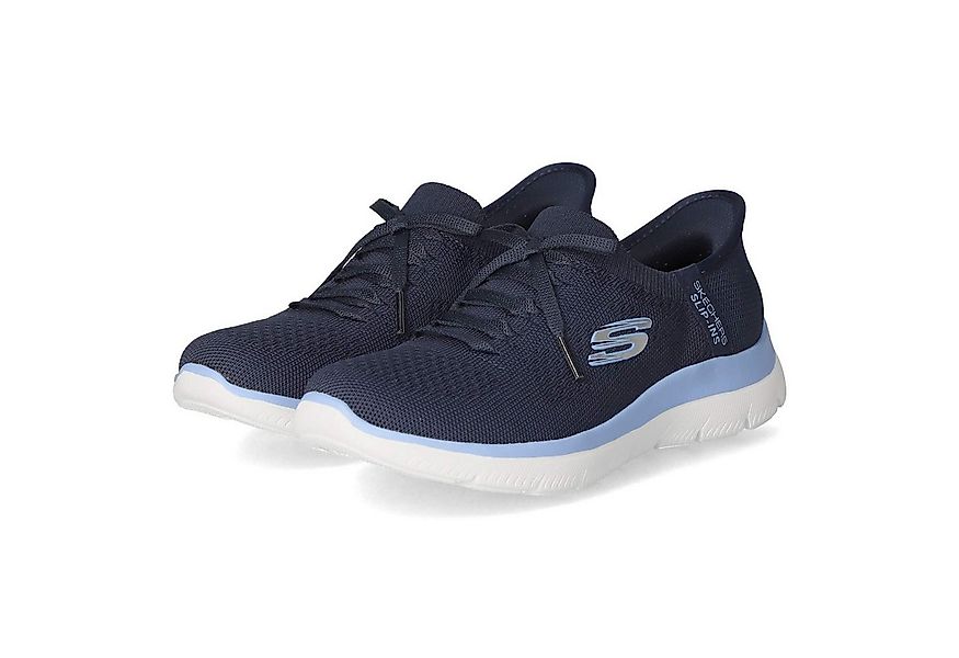 Skechers Skechers 150263 NVBL Damen Textil blau Schnürschuh günstig online kaufen