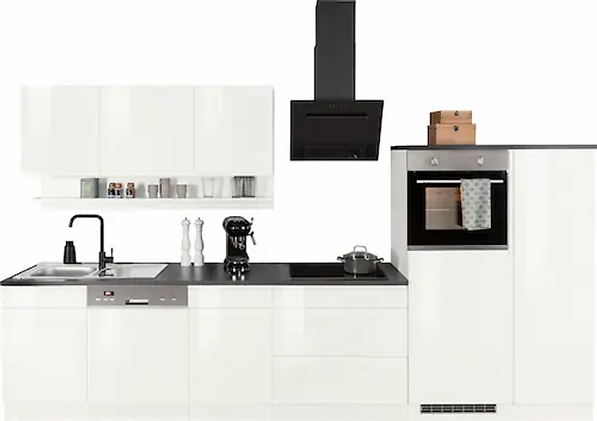 HELD MÖBEL Küchenzeile »Virginia«, Breite 350 cm, wahlweise mit Induktion günstig online kaufen