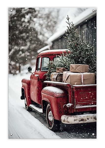 artissimo Poster Garten-Poster 60x90cm Weihnachtsdeko außen günstig online kaufen
