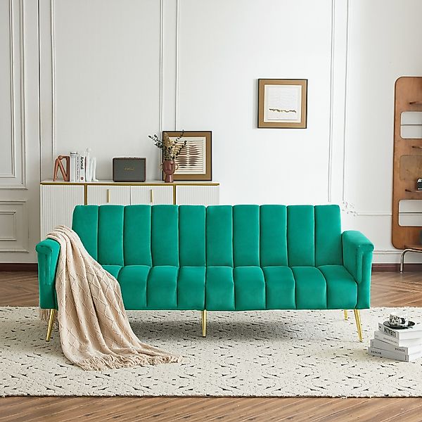 MODFU Schlafsofa Funktionsbett,Samtstoff,klappbares Schlafsofa, Vielseitige günstig online kaufen
