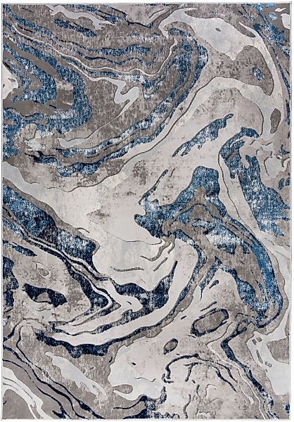 FLAIR RUGS Teppich "Marbled" rechteckig 12 Höhe dezenter Glanz, mehrfarbig, günstig online kaufen
