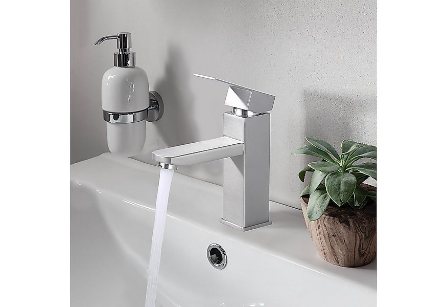 HOMELODY Waschtischarmatur waschbecken Wasserhahn Bad Badarmatur Armatur Mi günstig online kaufen