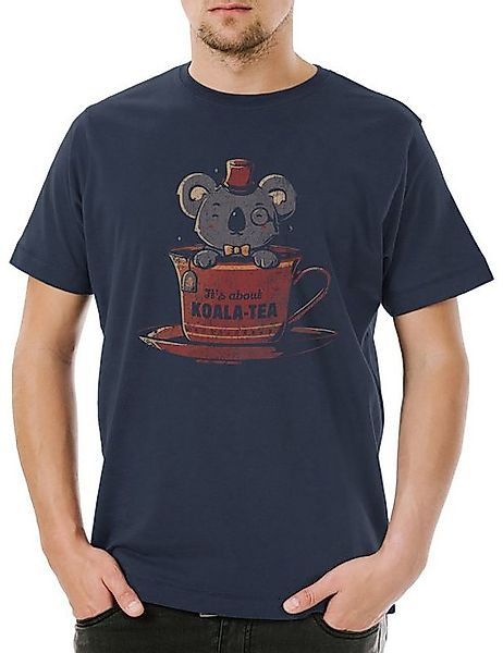 Urban Backwoods Print-Shirt Urban Backwoods Koala Tea Herren T-Shirt Navy G günstig online kaufen