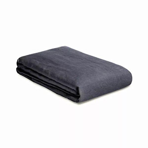 Bettbezug 260 x 240 cm  textil grau / 260 x 240 cm - Leinen gewaschen - Au günstig online kaufen