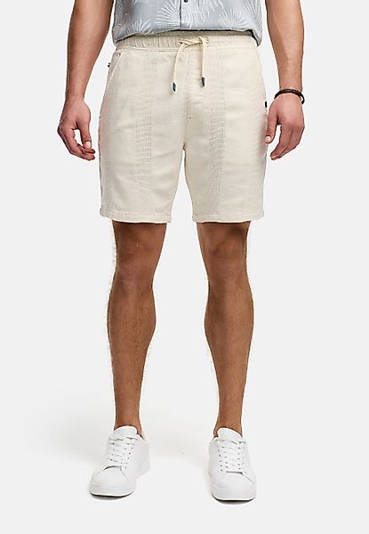 Indicode Chinoshorts INPop aus Leinen-Mix mit günstig online kaufen