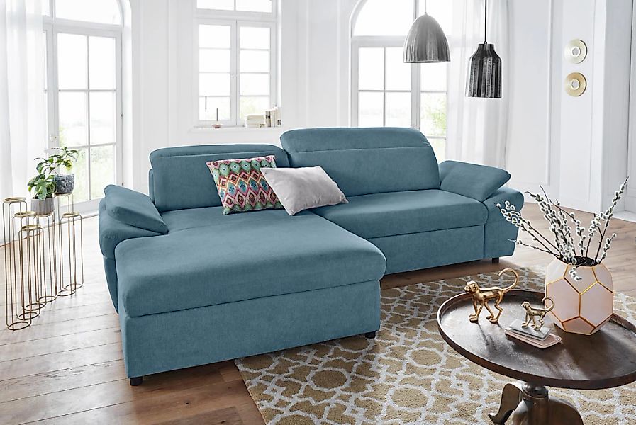 exxpo - sofa fashion Ecksofa "Kyoto, inkl. Kopfteil- und Armteilverstellung günstig online kaufen