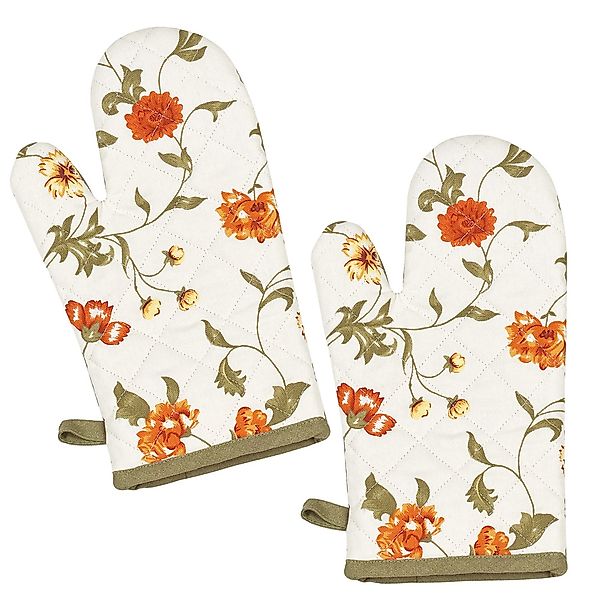 Kracht Topfhandschuhe Blümchen, (Set, 2-tlg., Set), günstig online kaufen