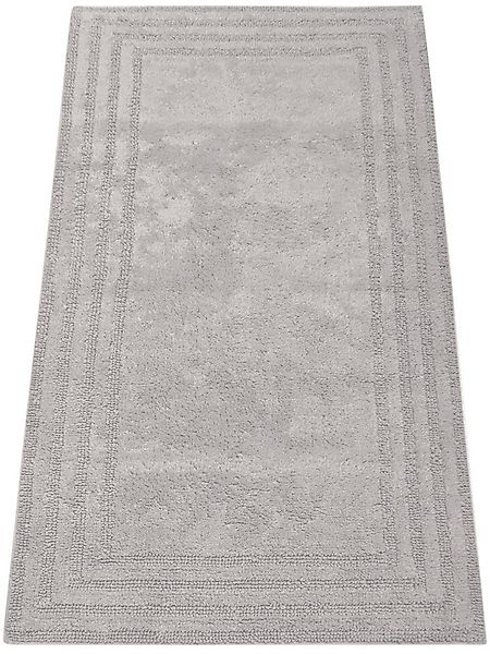 my home Badematte Inga, Rahmen, Badvorleger, Badezimmer Teppich, Höhe 18 mm günstig online kaufen