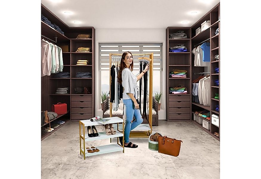 relaxdays Gürtelbügel Gürtelhalter für Kleiderschrank, (2er Set, 2-tlg), 2e günstig online kaufen