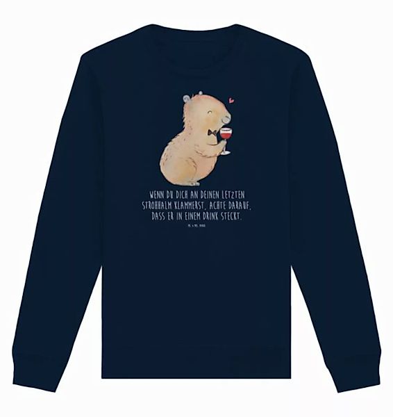 Mr. & Mrs. Panda Longpullover Capybara Wein Größe L - French Navy - Geschen günstig online kaufen