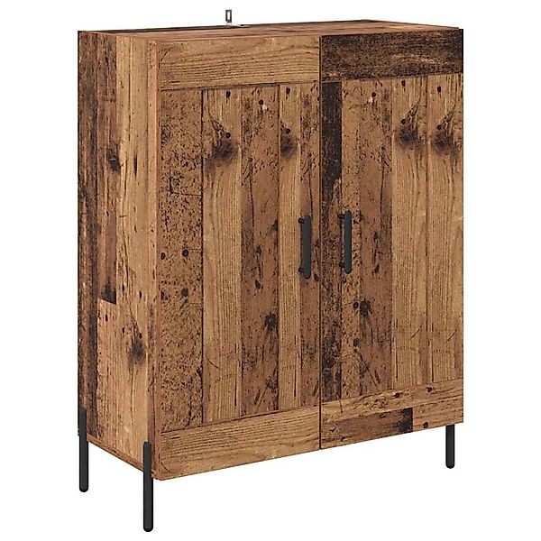 vidaXL Sideboard Altholz 69,5 x 34 x 90 cm Verbundholz und Eisen 881603 günstig online kaufen