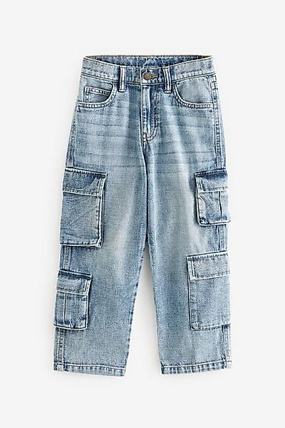 Next Cargojeans Jeans mit mehrfachen Cargotaschen aus Baumwolle (1-tlg) günstig online kaufen