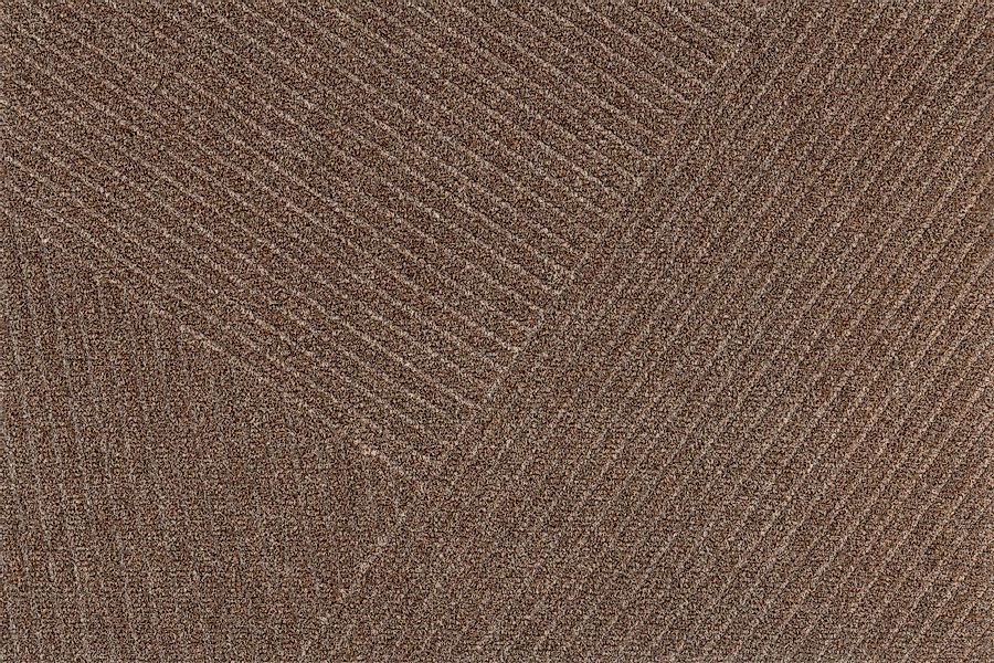 wash+dry by Kleen-Tex Fußmatte "DUNE Stripes taupe" rechteckig 8 mm Höhe günstig online kaufen