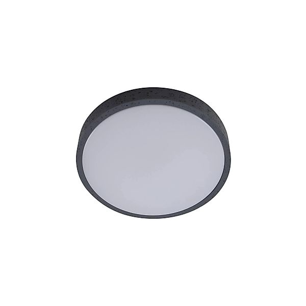 Lindby LED Deckenleuchte Manala 10019811 Dimmbar in Alu 1-flammig Wohnzimme günstig online kaufen