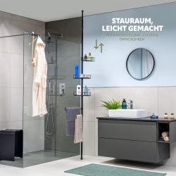 bremermann Teleskopregal Teleskop-Badregal, 3 Körbe, 2 günstig online kaufen