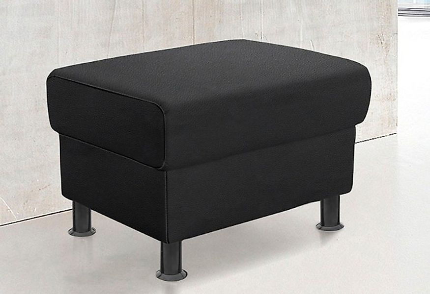 TRENDMANUFAKTUR Hocker »Rondo, Polsterhocker zur Serie, Breite 67 cm, Füße günstig online kaufen