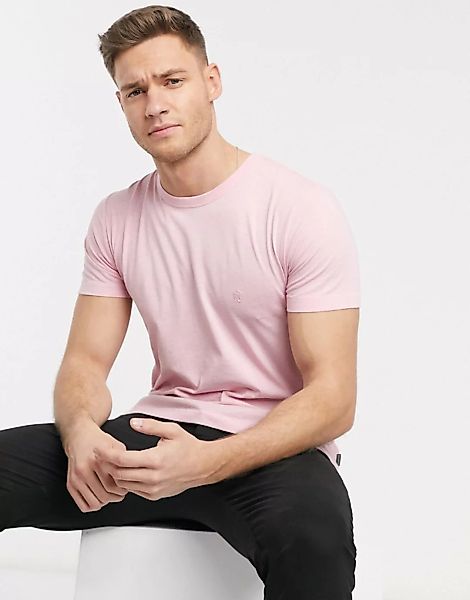 French Connection – Essentials – Rosa T-Shirt günstig online kaufen