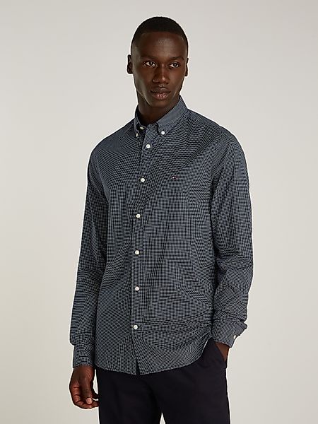 Tommy Hilfiger Businesshemd MICRO PRINT SF günstig online kaufen